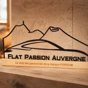 Décoration « Flat Passion Auvergne » – Édition Artisanale