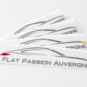Autocollant Flat Passion Auvergne GM
