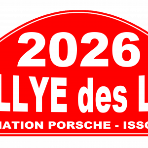 Plaque de rallye – Rallye des lacs DP 2026